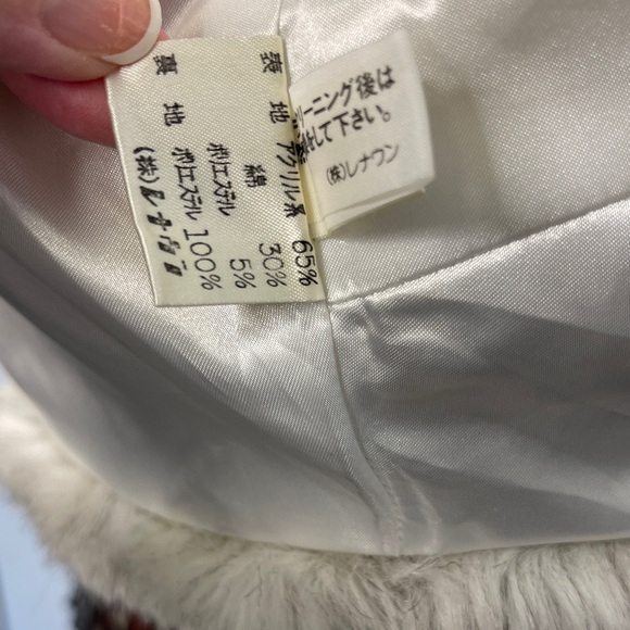 Y2K NORMA KAMALI Elegant Faux Fur Women's Crop Jacket - Picture 6 of 10